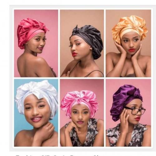 Extra Large Satin Bonnet/Sleeping Cap