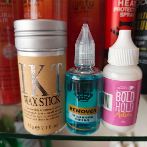 3pcs Bold Hold Glue, Wax Stick, Remover