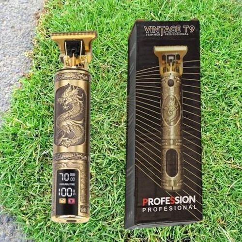 Enhanced Quality LED Digital Display Screen Rechargeable Dragon Professional Electric Hair Trimmer Clipper Kinyozi