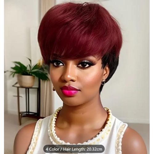 OMBRE BUG Pixie cut Bob women Wig + Free gift Inside!!!