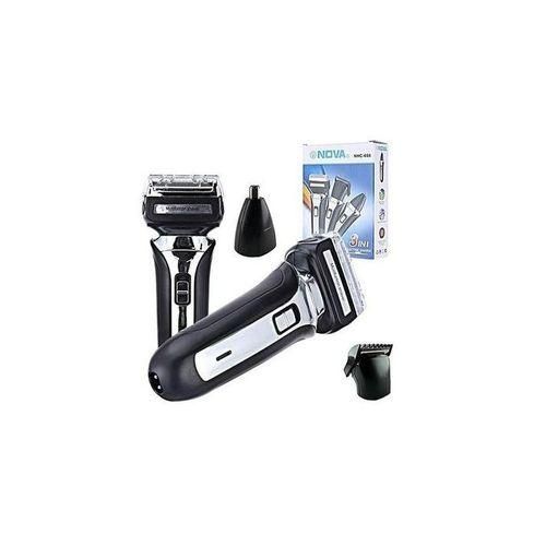 Nova Rechargeable 3 In One Electric Shaver - Shaver, Hair Clipper And Nose Trimmer