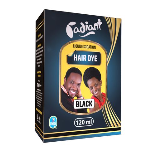 Radiant dependable unisex black dye.