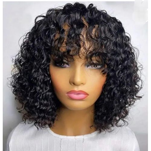 Afro Wave Wig with bangs