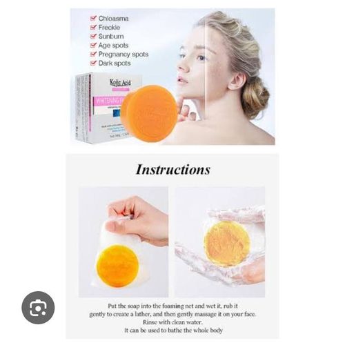 Kojic Acid Collagen facial soap