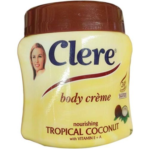 Clere Nourishing Tropical Coconut With Vitamin E + A Body Creme