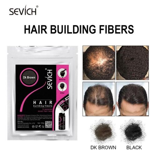 SEVICH Hair Building Fibres - Fibre Refill 25g BLACK