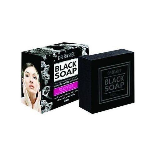 Dr. Rashel Black Soap With Activated Collagen & Charcoal