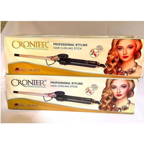 Cronier Professional Tongs Curling Stick Super Long Digital Ceramic Curling Rod