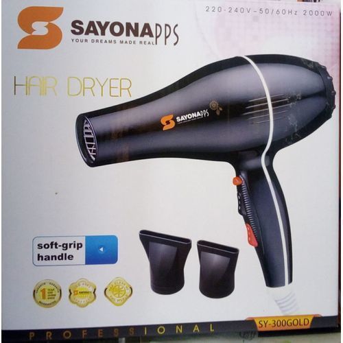 Sayona SY-Gold - Hair Blow Dryer