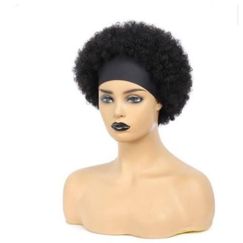 Afro Della Black Headband Wig +Free Gift Inside!