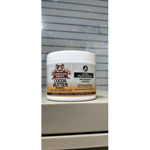 American Dream Cocoa butter original solid complex with vit E and aloe