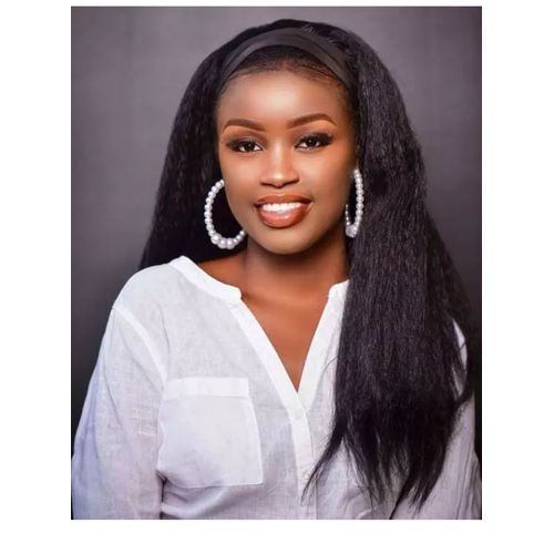 Natural Brazilian Synthetic Headband Wig +Free Gift Inside!