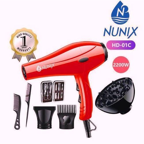 Nunix HD-01C 2200W Blow Dry Hair Dryer