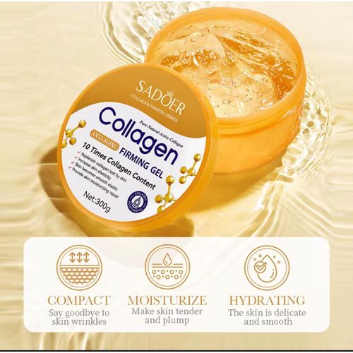 SADOER Collagen Face Cream Anti Wrinkles And Fine Lines, Intensive Hydration, Anti - Aging, Brighten skin tone, Acne fade Firming and Lifting Cream,Moisturizing Face Cream for Face Neck
