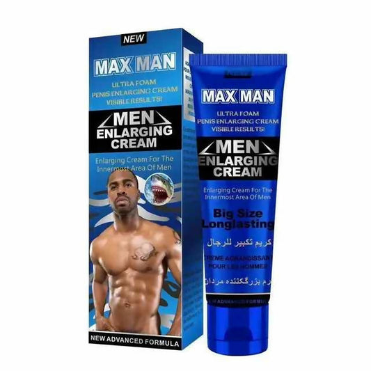 Max Men Penis Enlargement & Erectile Dysfunction Cream β Male Performance Enhancer