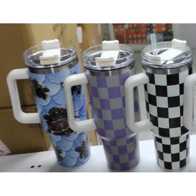 1.2L Stanley Cup – Stainless Steel Insulated Tumbler with Handle & Straw Lid