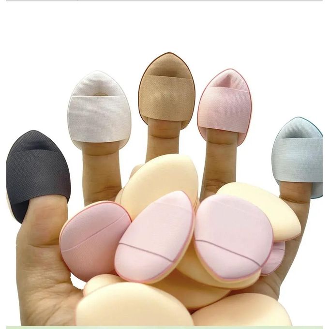 10pcs Mini Finger Powder Puff