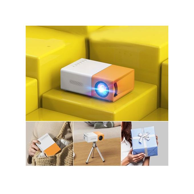 1080P Portable Mini Projector – LED Home Projector YG300