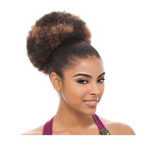 Afro Synthetic Hair Bun Extension Colour #1/30