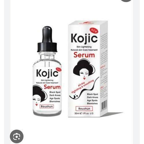Roushun Kojic acid lightening face serum ( Anti dark spots, hydrating & make skin smooth)