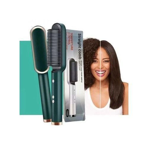 Jumia Electric Hair Straightener Brush Iron Hot Comb