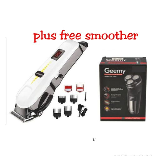 Geemy Rechargeable Cordless Shaving Machine Plus Smoother