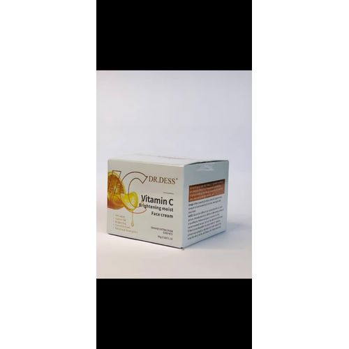 Dr. Dess Vitamin C Brightening Moist Face Cream – Hydrating & Glow-Boosting Skincare