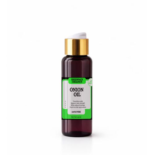 Greenpack Organics Onion Oil - Hair Strength & Scalp Nourishing Oil