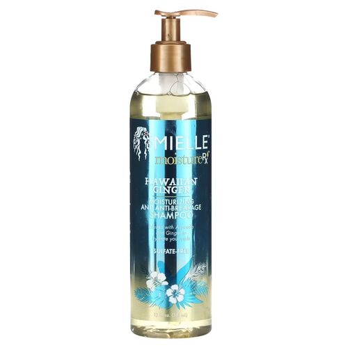 Mielle Organics Moisture RX, Moisturizing And Anti-Breakage Shampoo, Hawaiian Ginger 12fl