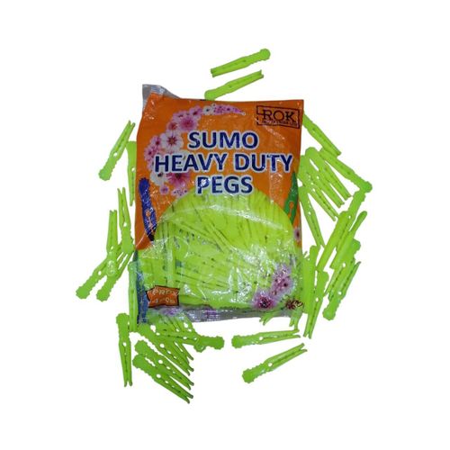 1144 PIECE'S MULTI PURPOSE LUMINOUS GREEN HIGH QUALITY FIRM GRIP HIGH DENSITY CLOTH PEGS