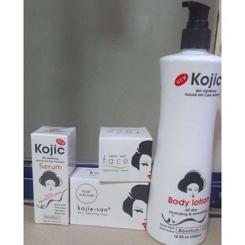 Kojic Skin Lotion, Cream,Serum And Soap