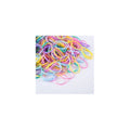 100PC Colourful Hair Rubber Band Ties