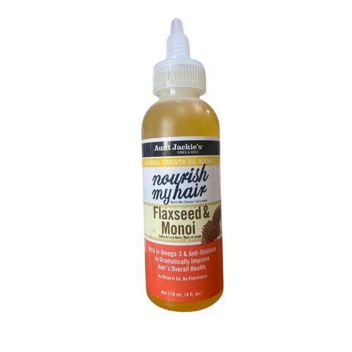 Aunt Jackie'S Nourish My Hair Flaxseed & Monoi Natural Hair Growth Oil