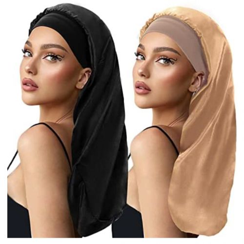 Long Satin Bonnet/ Sleeping Cap