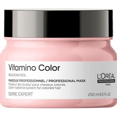 L'Oréal professionnel Paris Vitamino Color Hair Mask - Protects & Preserves Hair Color, Enhances Shine & Vibrancy, Moisturizes & Detangles 250ml