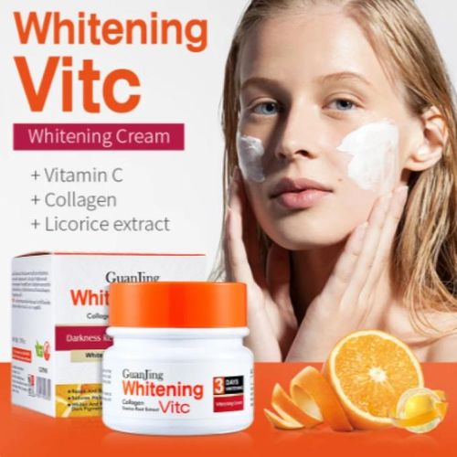 Guanjing COLLAGEN, ARBUTIN & Vitamin C Face Cream. Removes Spots, Brightens, Removes Wrinkles & Acne Marks