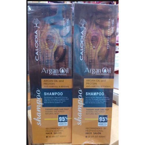 Argan Oil & Protein of Morocco Anti Hair Fall & Renewal Hair Shampoo-900ml