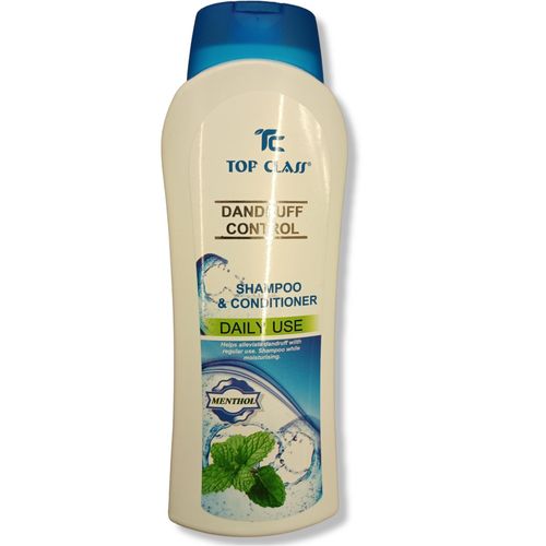 Top Class Anti Dandruff Daily Use Shampoo & Conditioner - MENTHOL Daily Use