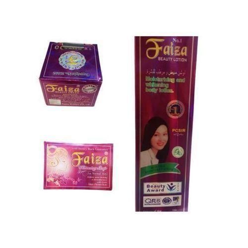 Faiza Beauty LOTION + CREAM + SOAP (anti acnes,freckles,wrinkles)