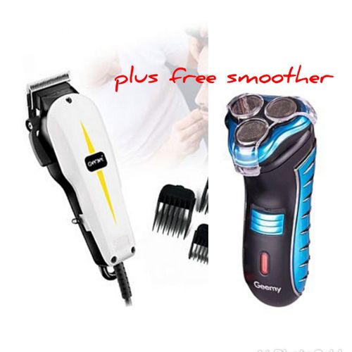Geemy Professional Electric Hair Trimmer Shaving Machine Plus Smoother