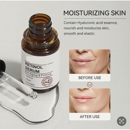 Retinol Serum Anti-wrinkles Moisturizing Retinol Face Serum Firming Anti-aging