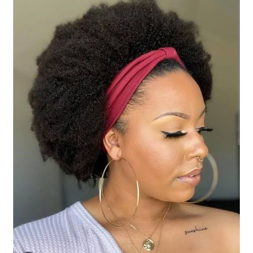 Spring Kinky Synthetic Headband Wig +Free Gift Inside!