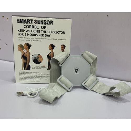 *Rechargeable Smart sensor posture corrector