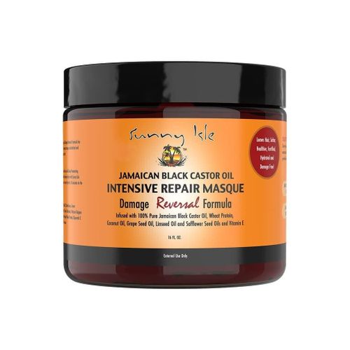 Sunny Isle Jamaican black Castor Oil Intensive Repair Masque-Damage reversal formula