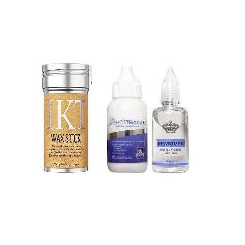 IKT Wax Stick + Glue + Remover For Wigs