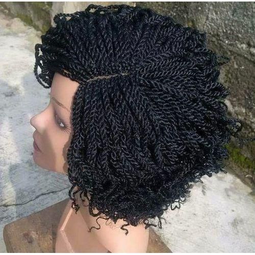 Kinky Braids Wig With Lace