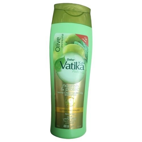 Dabur Vatika Olive & Henna Nourish & Protect Cream Conditioning SHAMPOO nk