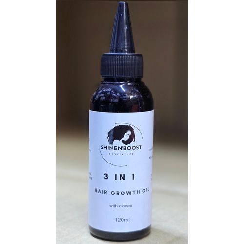SHINEN'BOOST Revitalize 3 In 1 Hair Care And Growth Oil For Protecting, Sealing And Repairing Hair (With Cloves)- 120ml