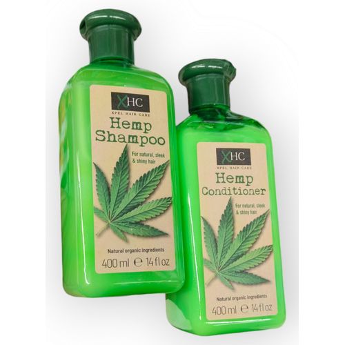 XHC Hemp CBD Oil Infused Shampoo + Conditioner bc
