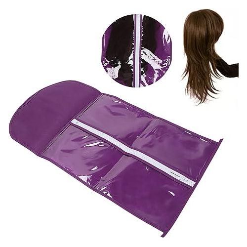 Portable Hair Storage Bag for Hairpiece/ Human Hair /wigs Prevent Dust and Moisture